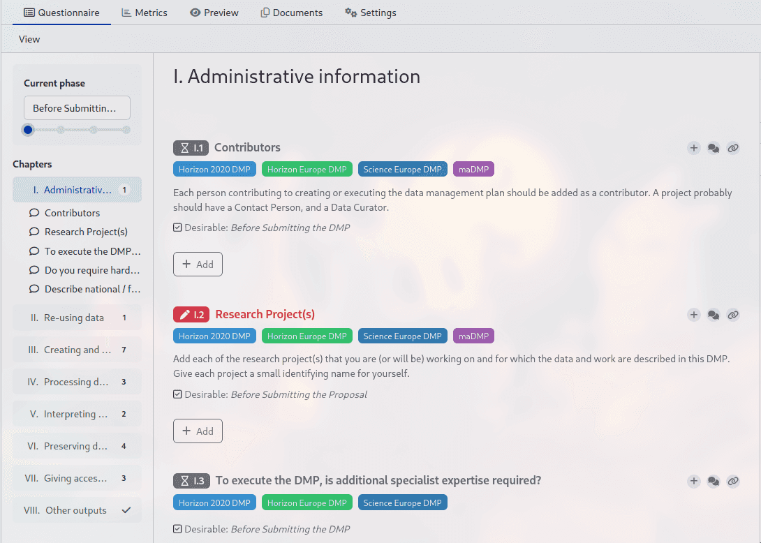 Der Data Stewardship Wizard ist online
